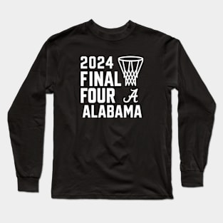 Alabama Crimson Tide Final Four 2024 March Madness Long Sleeve T-Shirt